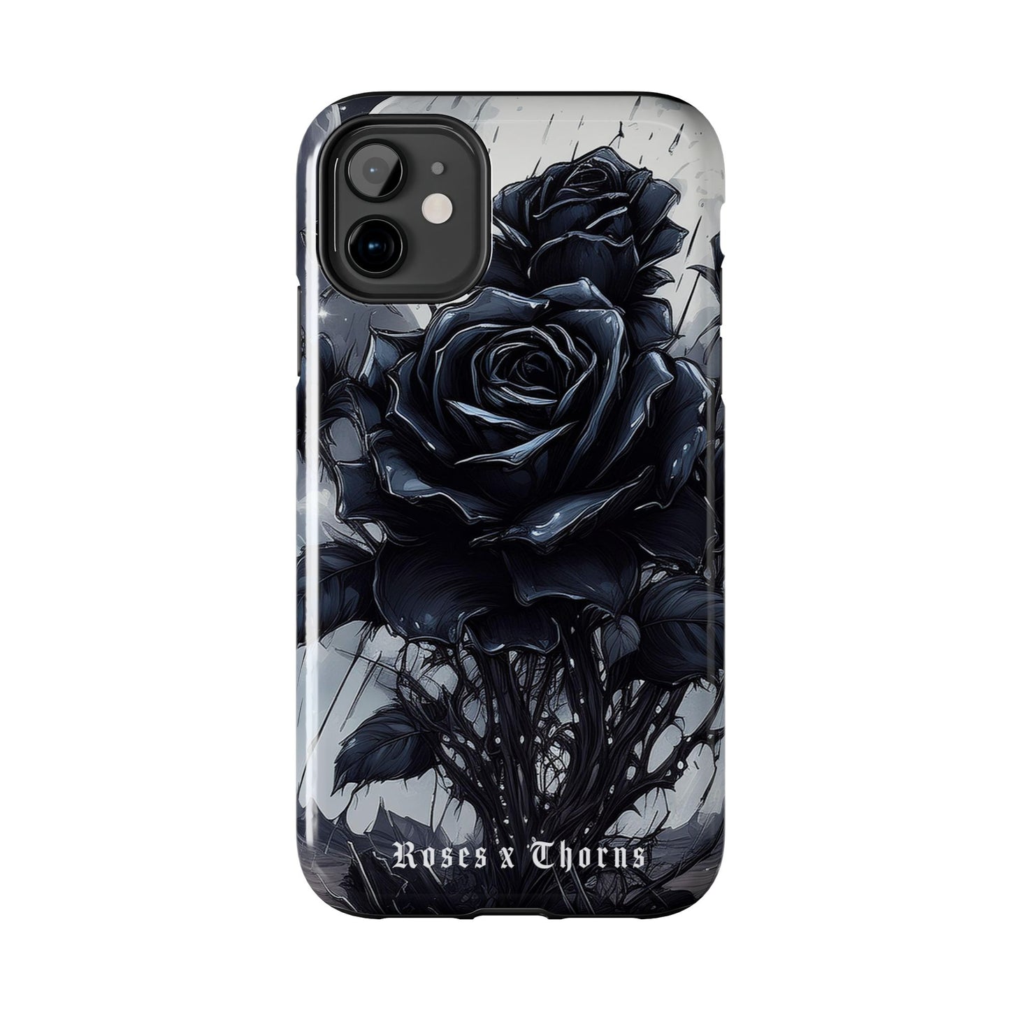 Black Desert Roses x Thorns Phone Cases