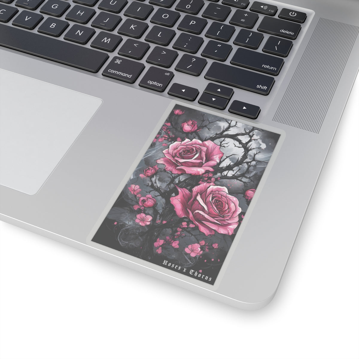 Pink Roses x Thorns Stickers