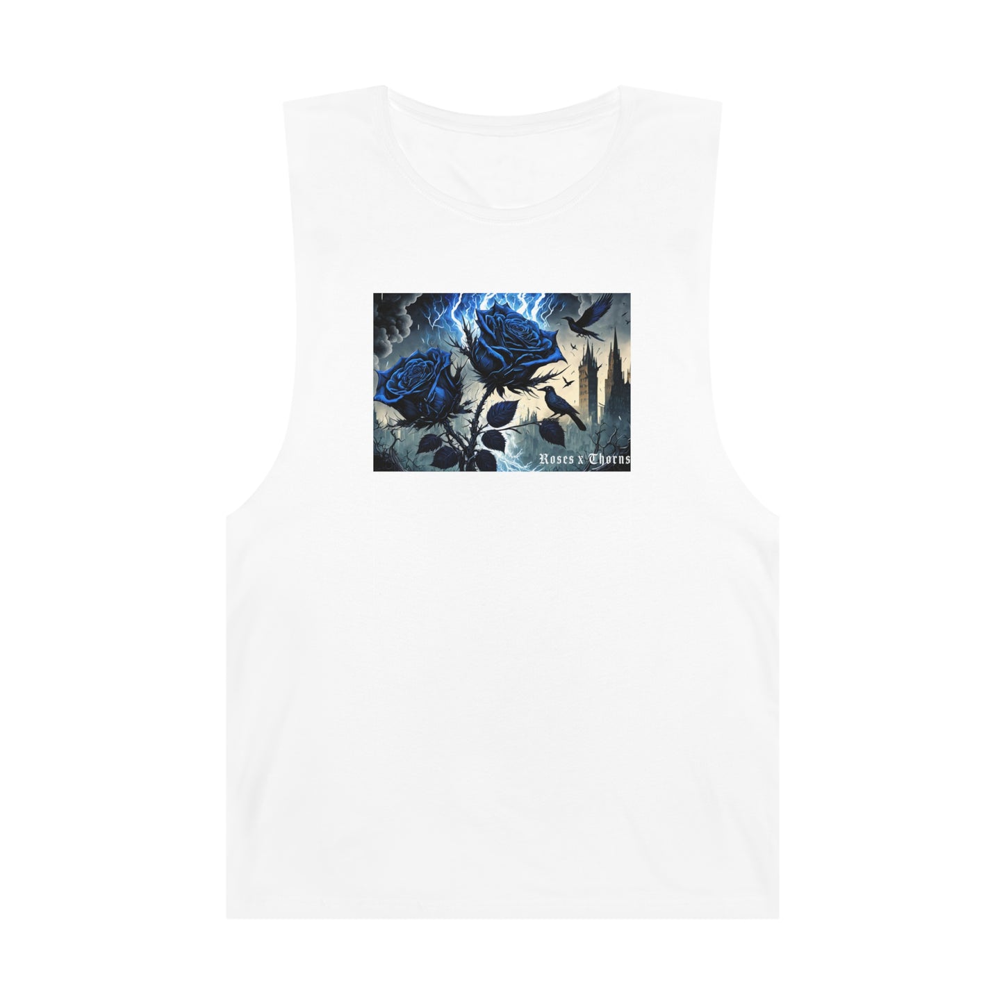 Blue Roses x Thorns Barnard Tank