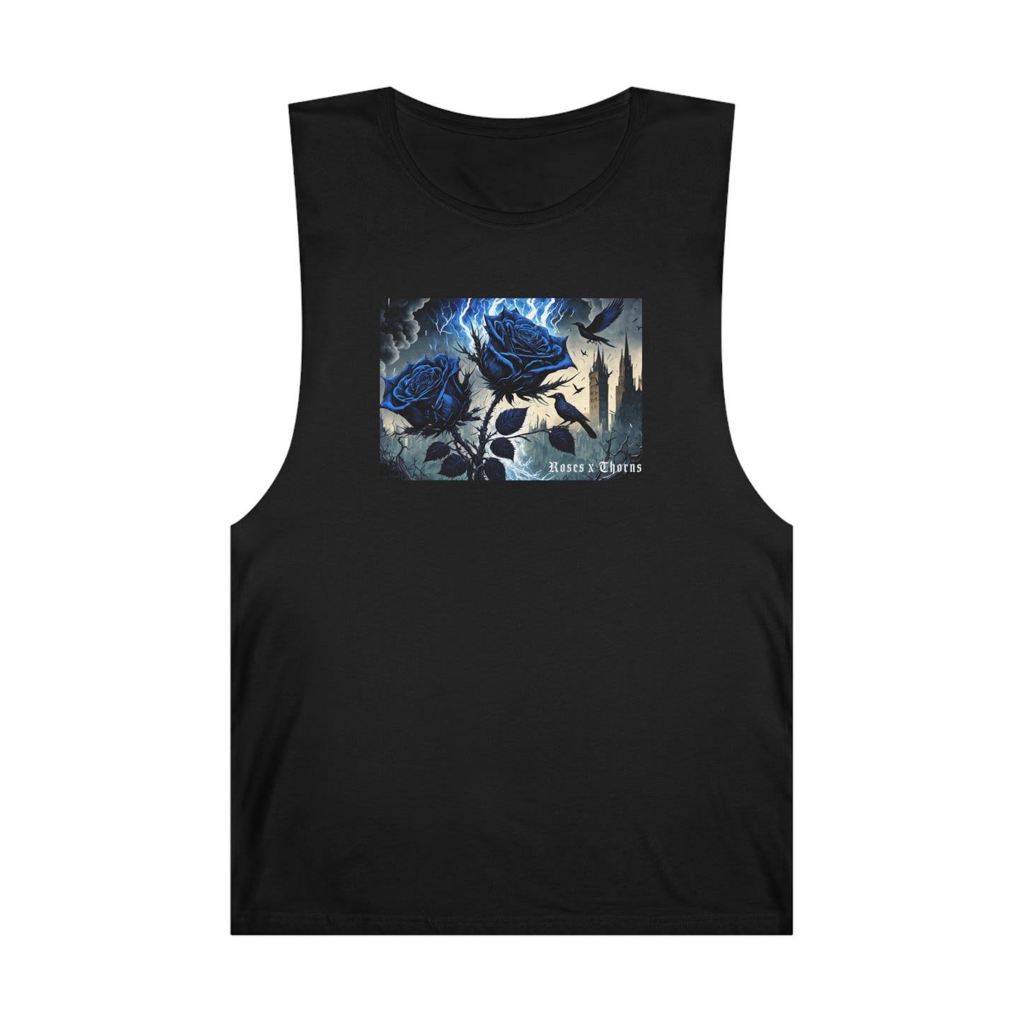 Blue Roses x Thorns Barnard Tank