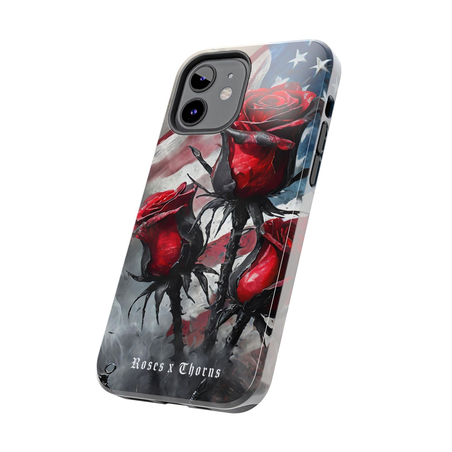 American Red Roses x Thorns Phone Cases