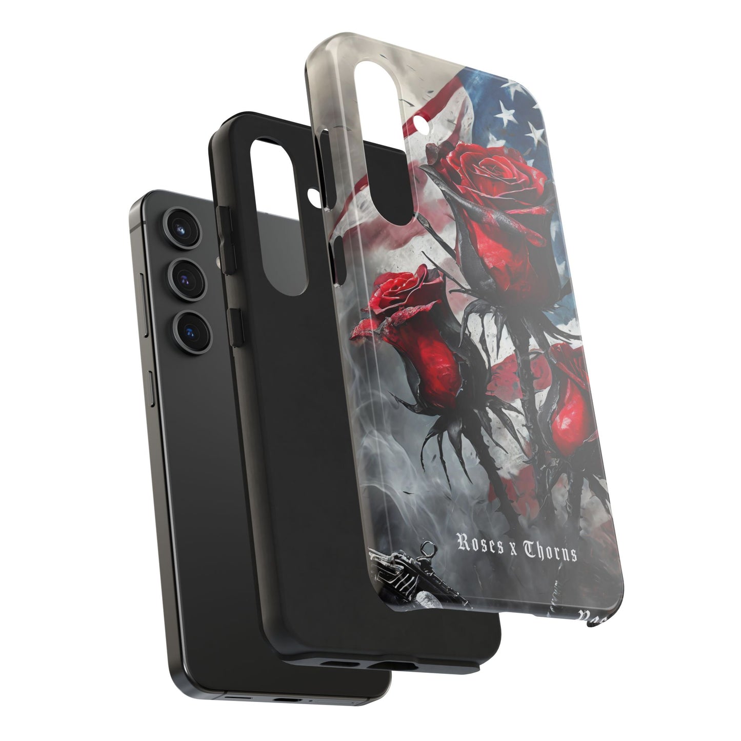 American Red Roses x Thorns Phone Cases