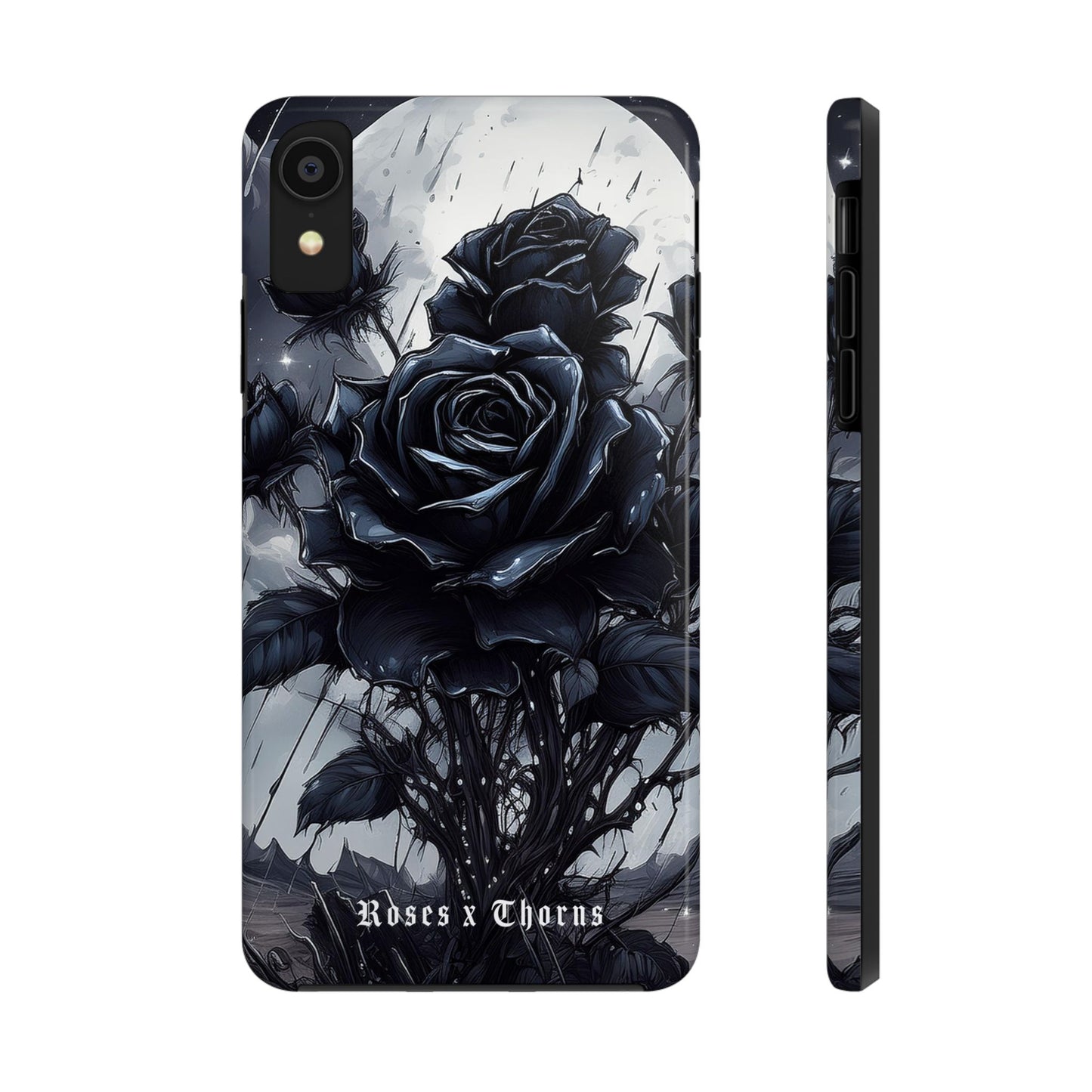 Black Desert Roses x Thorns Phone Cases