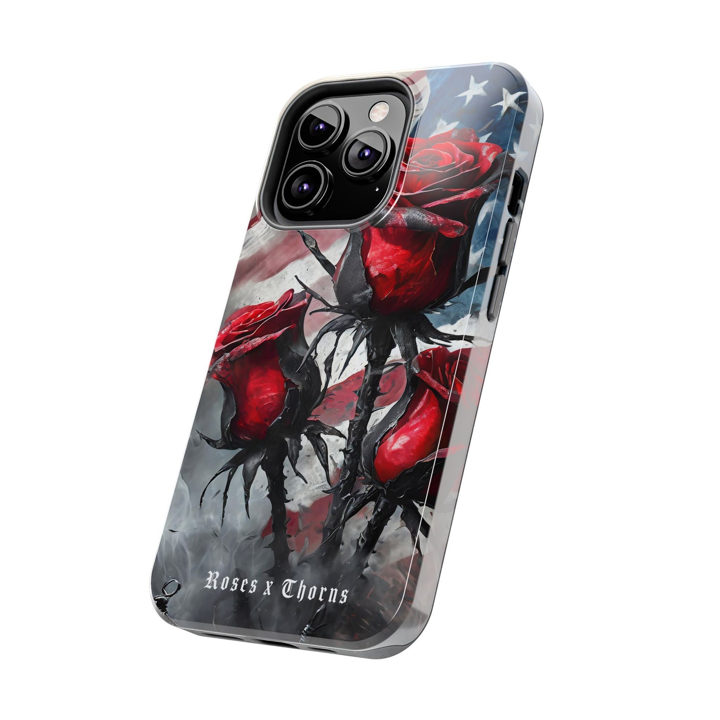 American Red Roses x Thorns Phone Cases