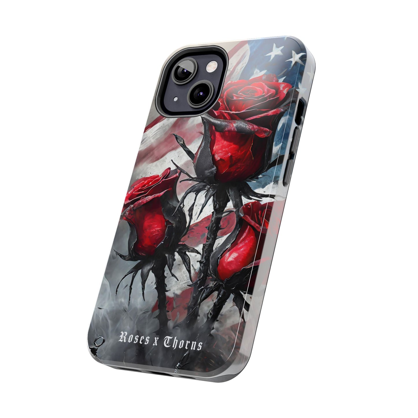 American Red Roses x Thorns Phone Cases