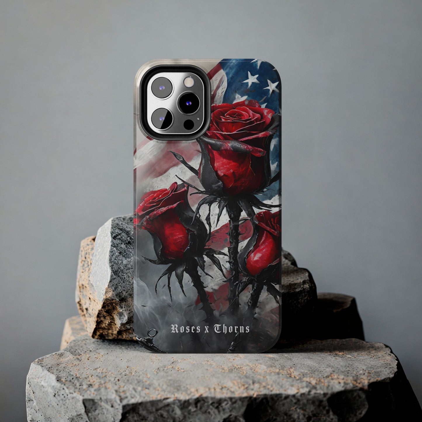 American Red Roses x Thorns Phone Cases