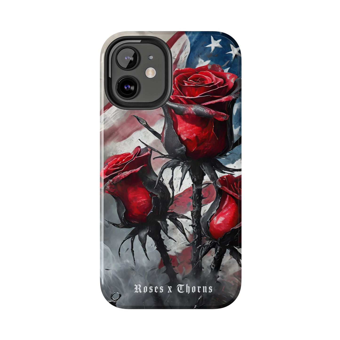 American Red Roses x Thorns Phone Cases