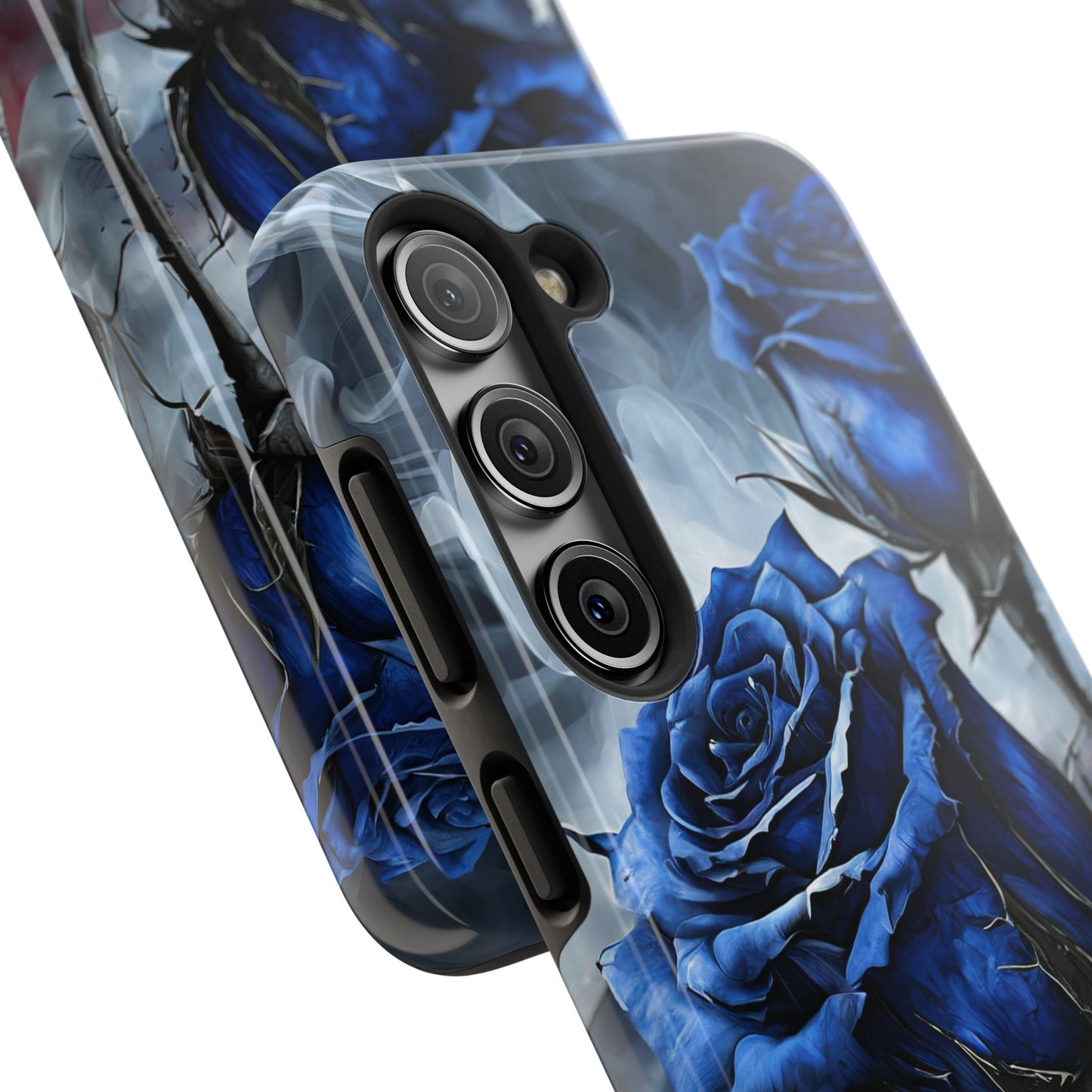 American Blue Roses x Thorns Phone Cases