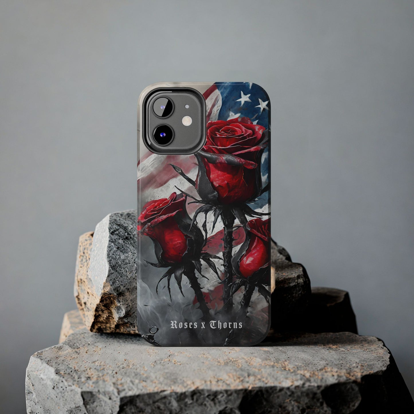 American Red Roses x Thorns Phone Cases