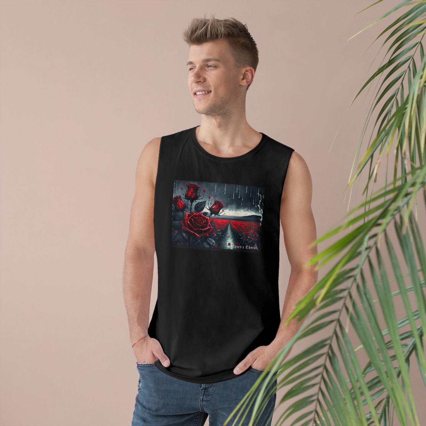 Red Roses Field Roses x Thorns Barnard Tank