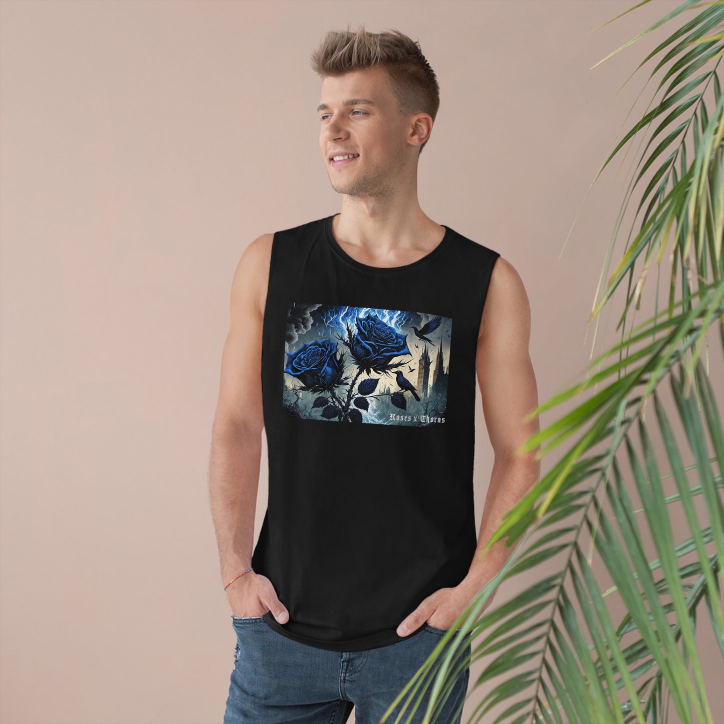 Blue Roses x Thorns Barnard Tank