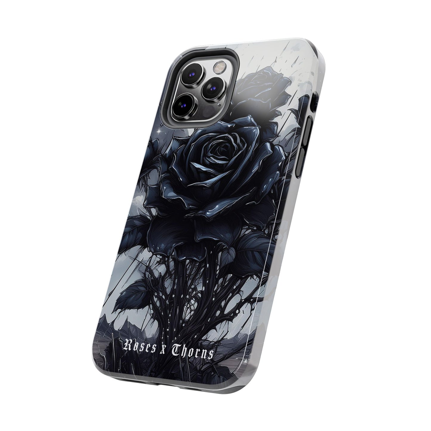 Black Desert Roses x Thorns Phone Cases