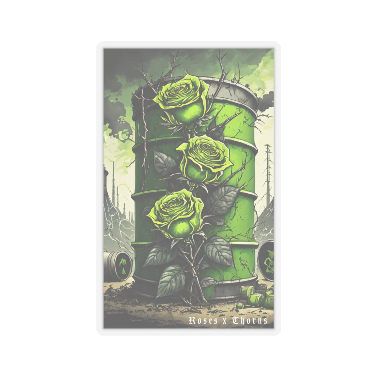 Toxic Roses x Thorns Stickers
