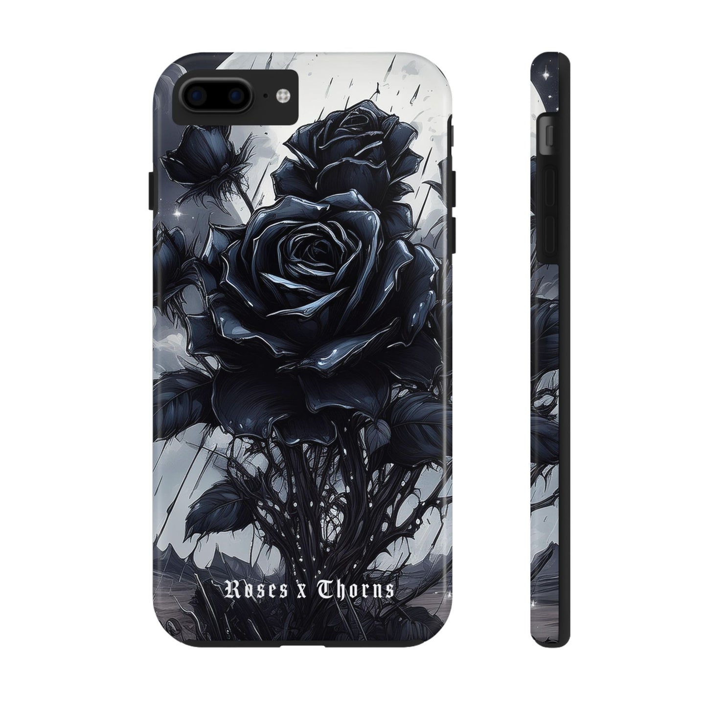 Black Desert Roses x Thorns Phone Cases