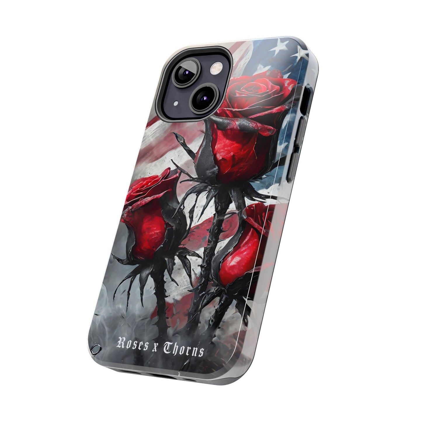 American Red Roses x Thorns Phone Cases