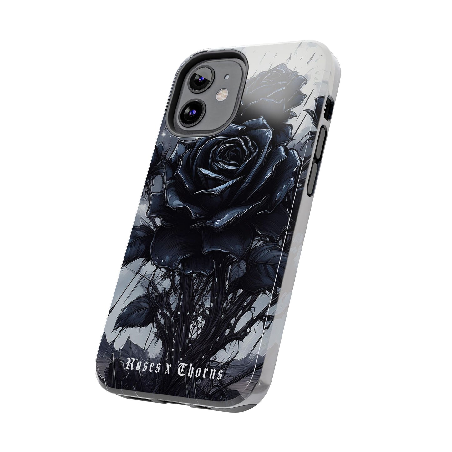 Black Desert Roses x Thorns Phone Cases