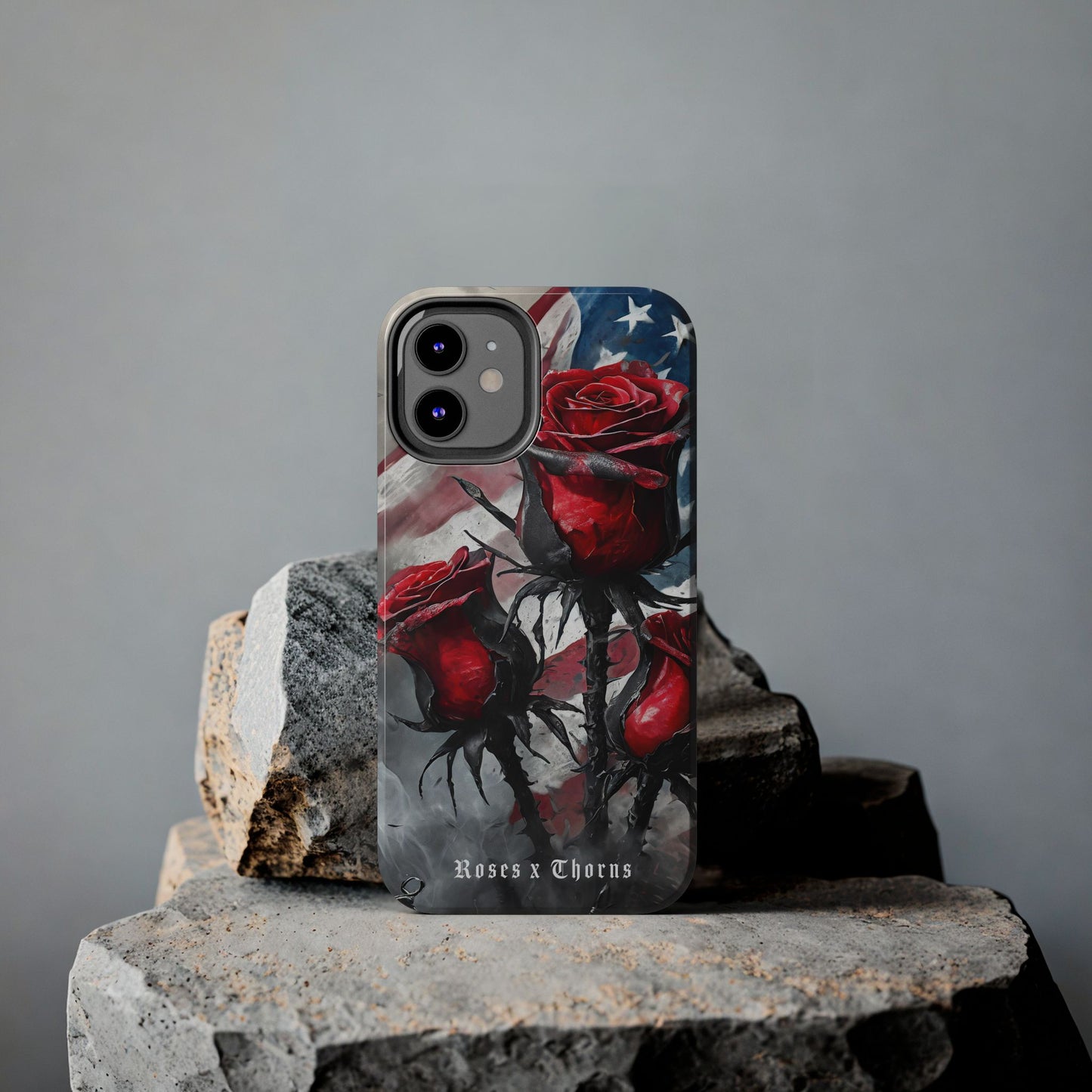 American Red Roses x Thorns Phone Cases