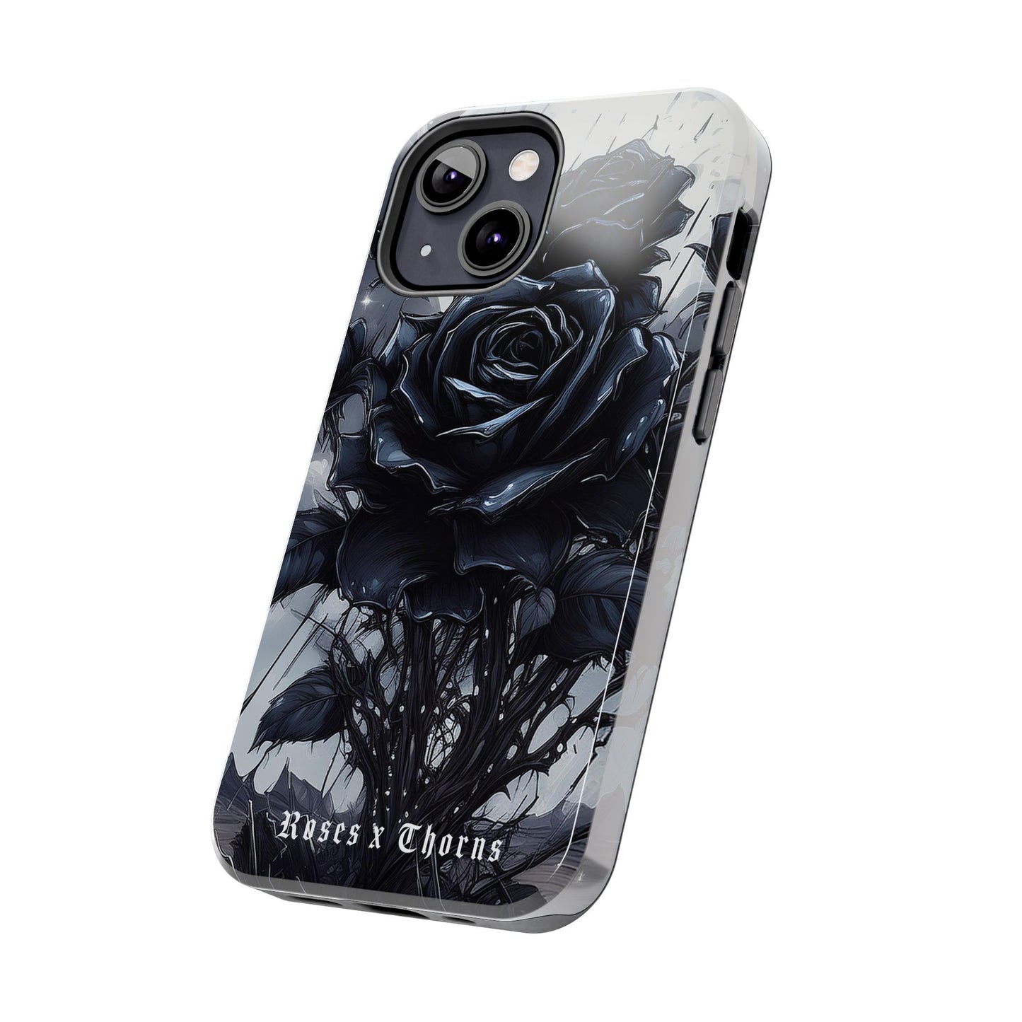 Black Desert Roses x Thorns Phone Cases